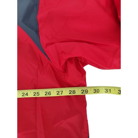 Columbia Men's Glennaker Lake Rain Jacket XXL Red/Gray Waterproof Lightweight - Picture 5 of 8
